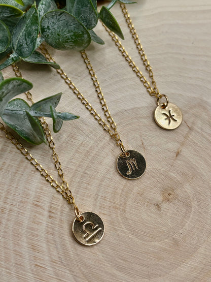Astrological Sign Necklaces